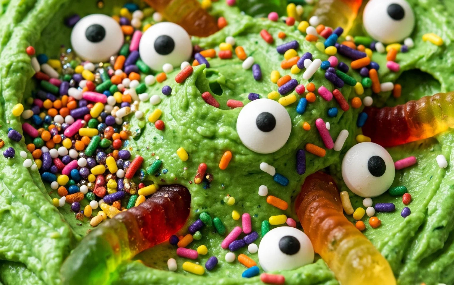Witches Brew Cream Cheese Halloween Dip