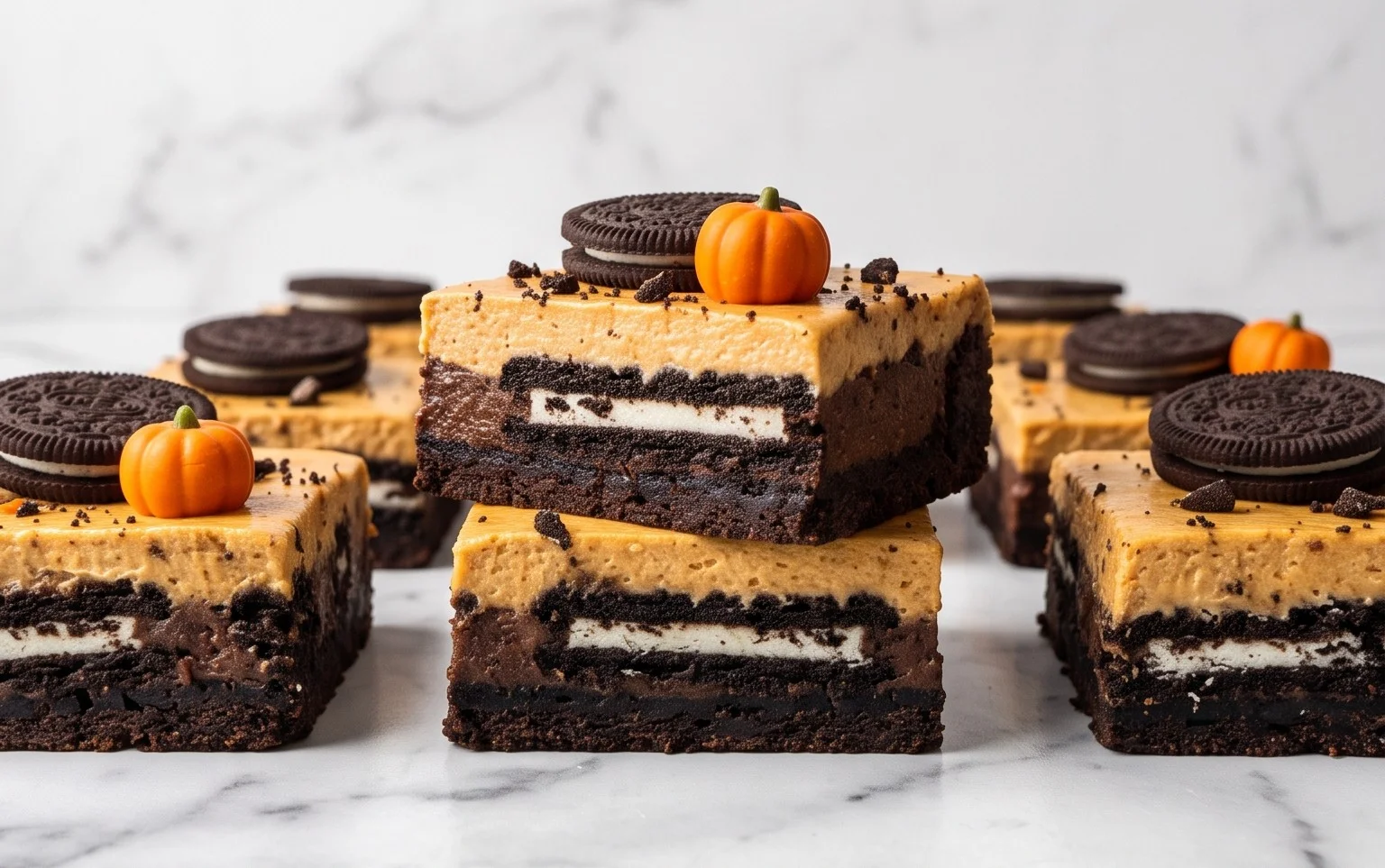 Halloween Oreo Cake Bars Easy Recipe