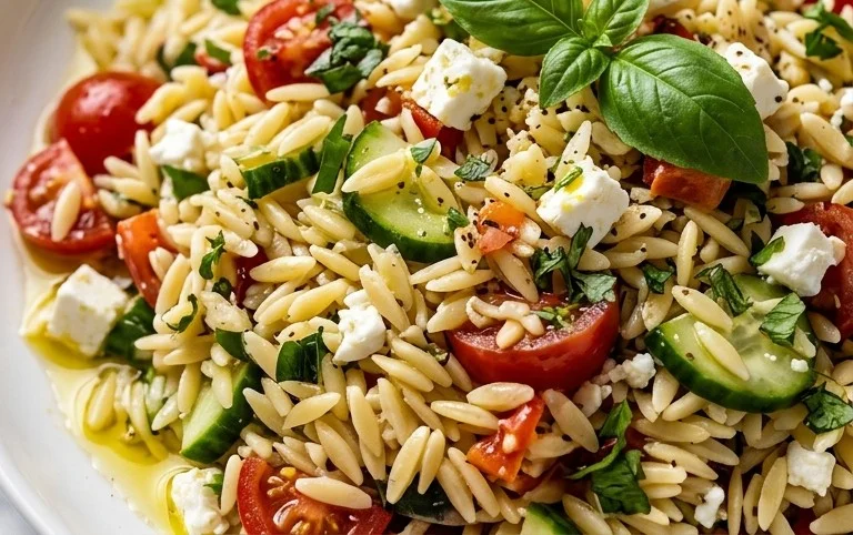 Summer Orzo Pasta Salad